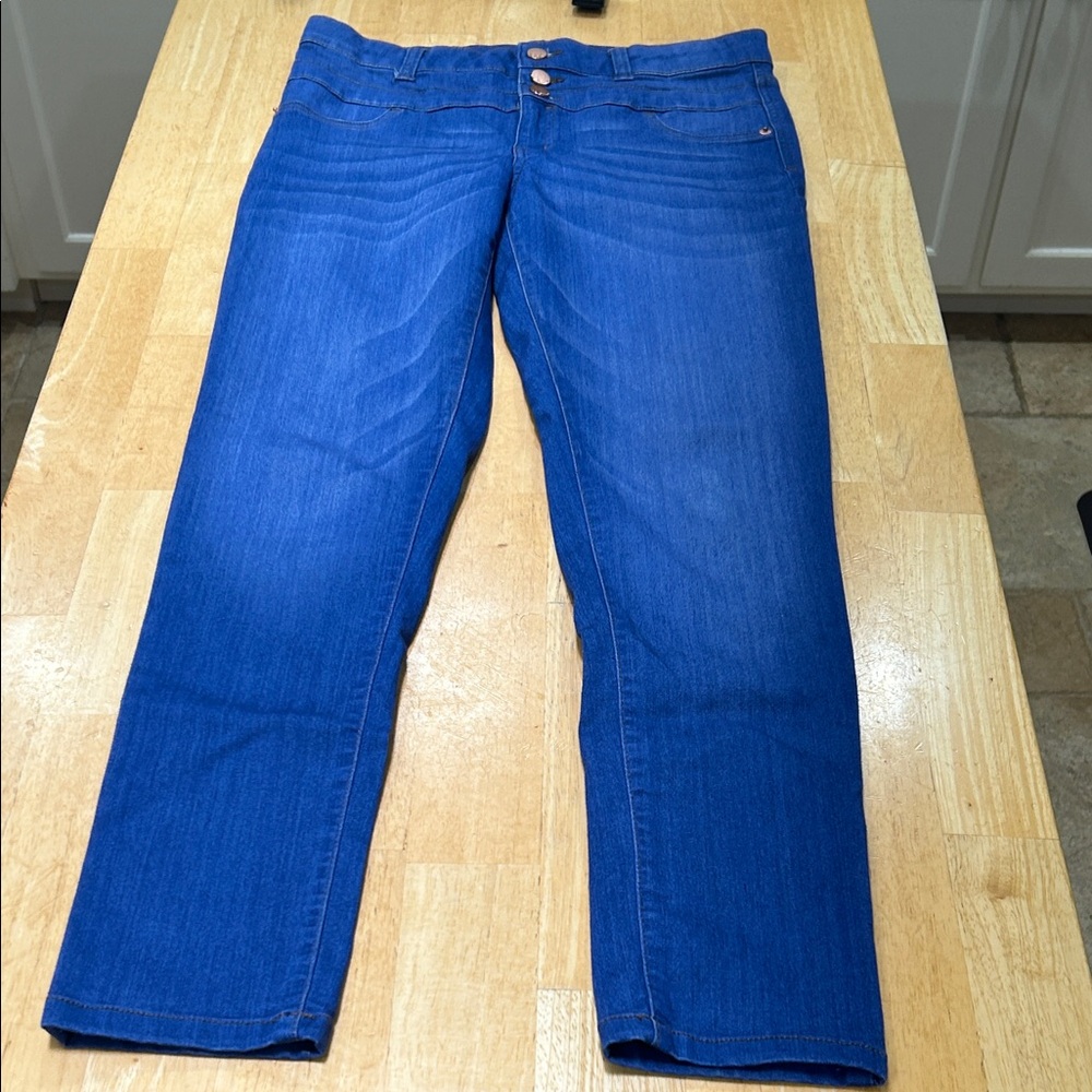 No Boundaries Deep Blue Skinny Jeans